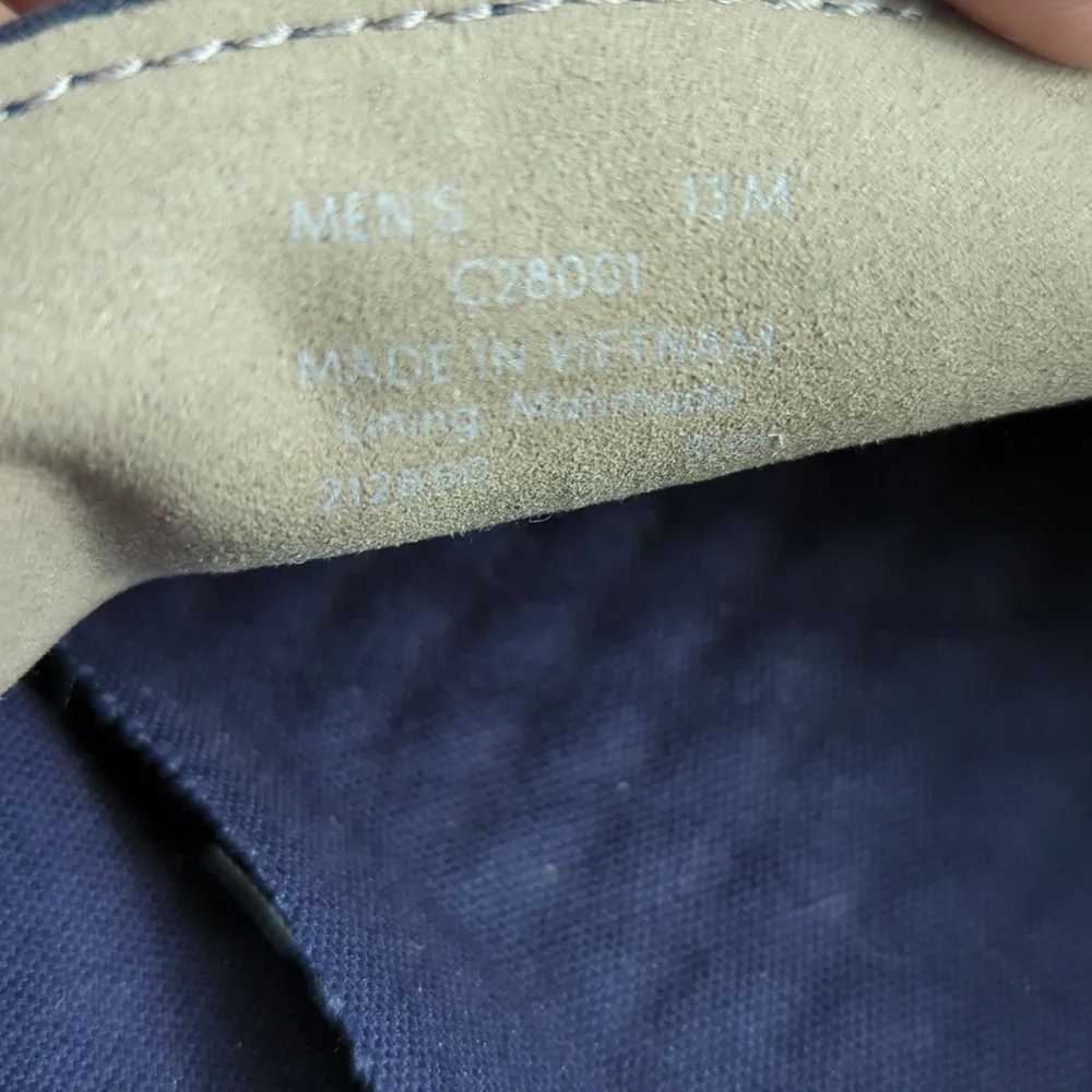 Cole Haan Nantucket Loafer II Navy Handstain Mens Size 13 With Box‎